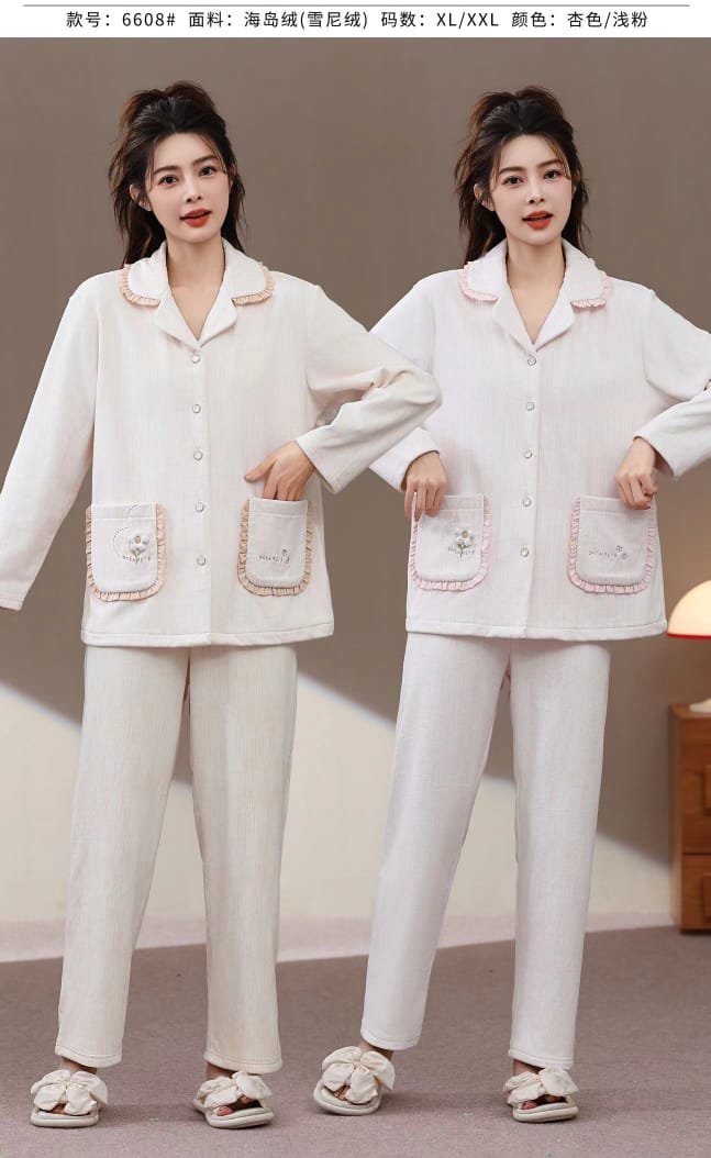 Eetoh 2 Piece Nighty Set Elegant Sleepwear - Image 16