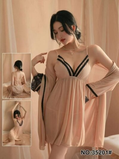 Eetoh 3 Piece Nighty Set Premium Nightwear Collection